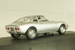 Opel GT, Erhard Schnell 1968, silver, OPCD121, Opel Collection Designer #121 1:43