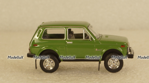 Lada Niva, green, BRE27201, Brekina 1:87