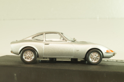 Opel GT, Erhard Schnell 1968, silver, OPCD121, Opel Collection Designer #121 1:43