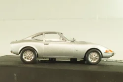 Opel GT, Erhard Schnell 1968, silver, OPCD121, Opel Collection Designer #121 1:43