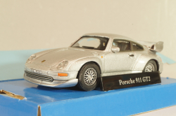 Porsche 911 (993) GT2 1994, silver, Cararama 1:43