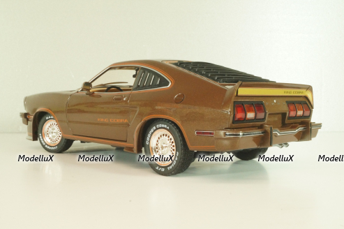 Ford Mustang II King Cobra 1978, brown, 13669, Greenlight 1:18