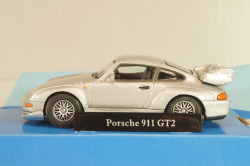 Porsche 911 (993) GT2 1994, silver, Cararama 1:43