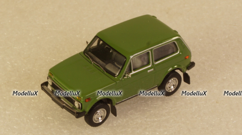 Lada Niva, green, BRE27201, Brekina 1:87