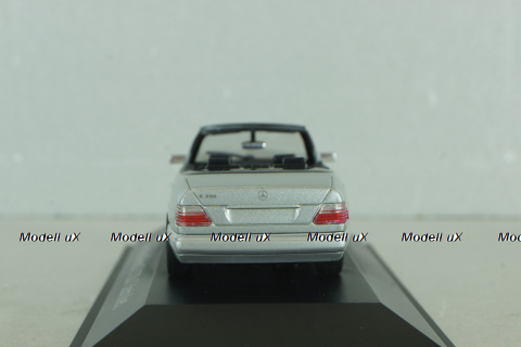 Mercedes-Benz E 320 Cabriolet (A124) 1987, silver, B66005710, Herpa 1:43