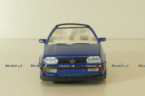 Volkswagen Golf III Cabriolet 1991, blue, Schabak 1:43