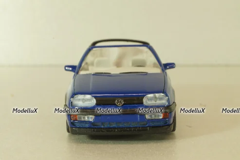Volkswagen Golf III Cabriolet 1991, blue, Schabak 1:43