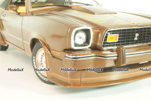 Ford Mustang II King Cobra 1978, brown, 13669, Greenlight 1:18
