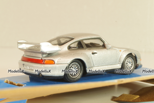 Porsche 911 (993) GT2 1994, silver, Cararama 1:43