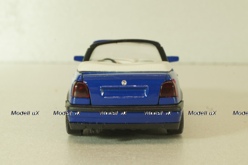 Volkswagen Golf III Cabriolet 1991, blue, Schabak 1:43