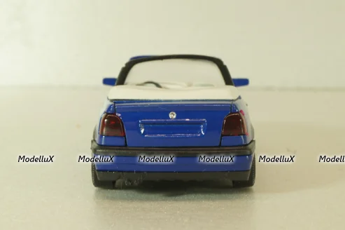 Volkswagen Golf III Cabriolet 1991, blue, Schabak 1:43