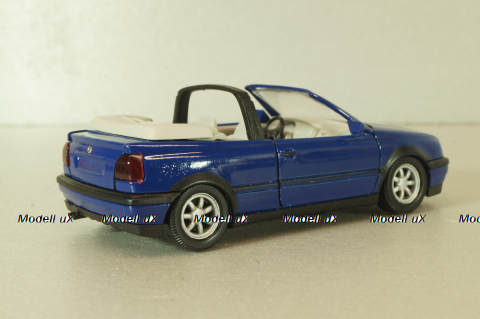 Volkswagen Golf III Cabriolet 1991, blue, Schabak 1:43