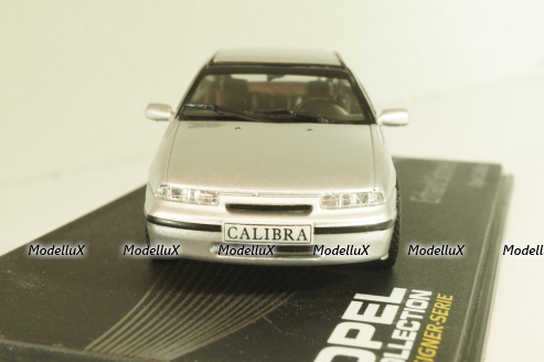 Opel Calibra Erhard Schnell 1989, silver, OPCD136, Opel Collection Designer #136 1:43