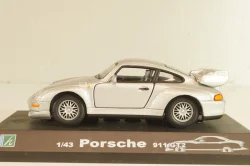 Porsche 911 (993) GT2 1994, silver,Cararama 1:43