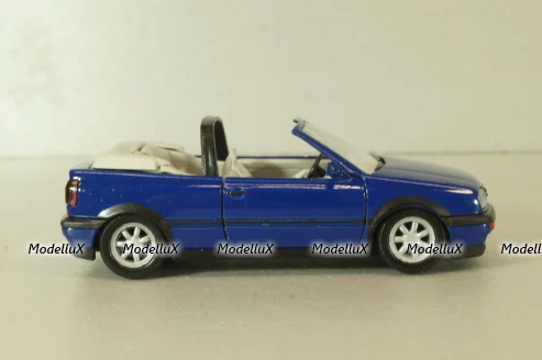 Volkswagen Golf III Cabriolet 1991, blue, Schabak 1:43