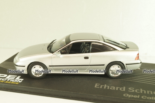 Opel Calibra Erhard Schnell 1989, silver, OPCD136, Opel Collection Designer #136 1:43
