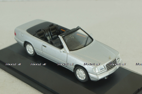 Mercedes-Benz E 320 Cabriolet (A124) 1987, silver, B66005710, Herpa 1:43