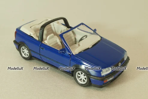 Volkswagen Golf III Cabriolet 1991, blue, Schabak 1:43