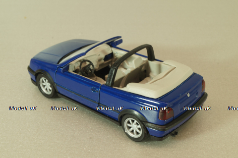 Volkswagen Golf III Cabriolet 1991, blue, Schabak 1:43