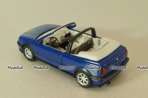 Volkswagen Golf III Cabriolet 1991, blue, Schabak 1:43
