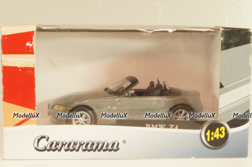 BMW Z4 roadster (E85) 2002, grey, Cararama 1:43