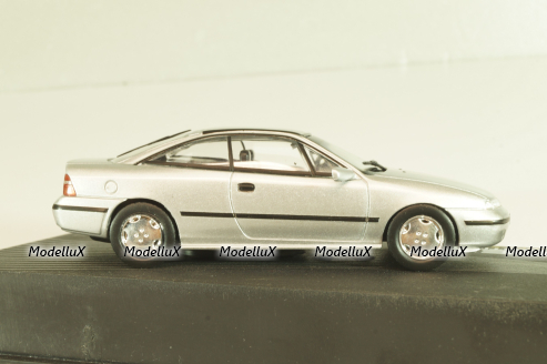 Opel Calibra Erhard Schnell 1989, silver, OPCD136, Opel Collection Designer #136 1:43