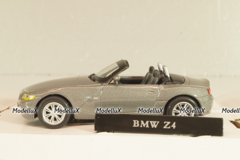 BMW Z4 roadster (E85) 2002, grey, Cararama 1:43