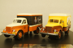 Газ-51 Фургон КИ-51 "Абрау-Дюрсо" и Газ-51 Фургон КИ-51 "Советское виски" ( Набор "Вспомнить все!"), 905150, DiP Models 1:43