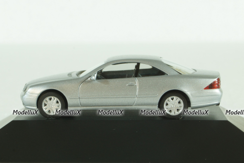 Mercedes CL500 (C215) Coupe silver, Herpa 1:87 
