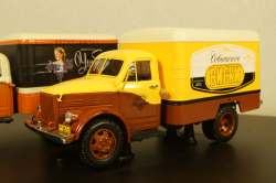 Газ-51 Фургон КИ-51 "Абрау-Дюрсо" и Газ-51 Фургон КИ-51 "Советское виски" ( Набор "Вспомнить все!"), 905150, DiP Models 1:43