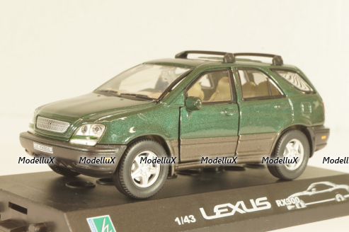 Lexus RX300 1998, green, Cararama 1:43