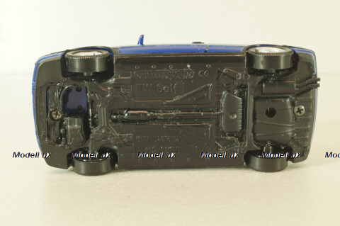 Volkswagen Golf III Cabriolet 1991, blue, Schabak 1:43