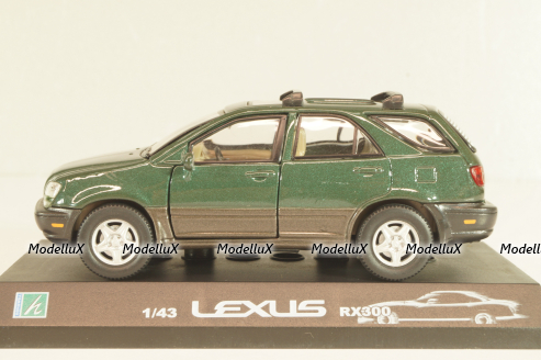 Lexus RX300 1998, green, Cararama 1:43