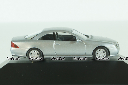 Mercedes CL500 (C215) Coupe silver, Herpa 1:87 