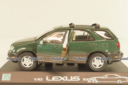 Lexus RX300 1998, green, Cararama 1:43