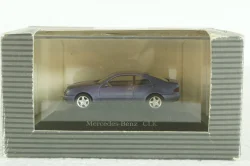 Mercedes CLK230 Coupe 1998 (C208) blue, Busch 1:87