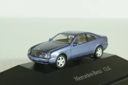 Mercedes CLK230 Coupe 1998 (C208) blue, Busch 1:87