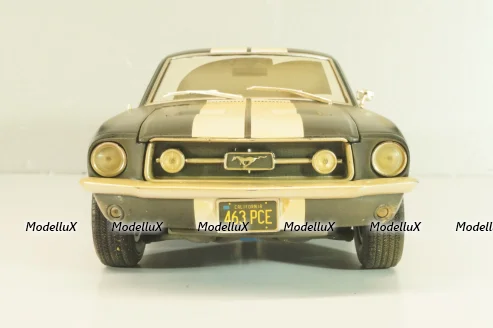 Ford Mustang 1967 from movie CREED II, black, 13626, Greenlight 1:18 Уценка!