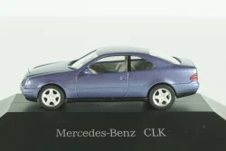 Mercedes CLK230 Coupe 1998 (C208) blue, Busch 1:87