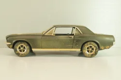Ford Mustang 1967 from movie CREED II, black, 13626, Greenlight 1:18 Уценка!