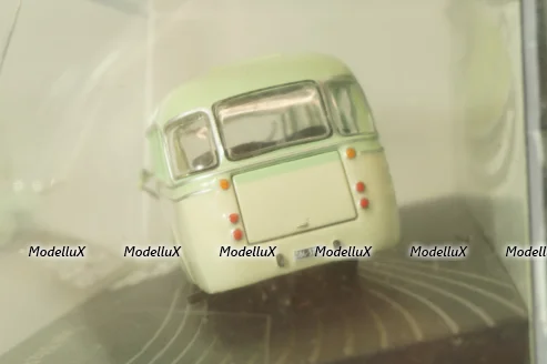 Opel Blitz Panoramabus 1953, beige/light green, Altaya Opel Collection #98 1:43