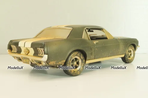 Ford Mustang 1967 from movie CREED II, black, 13626, Greenlight 1:18 Уценка!