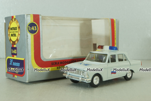 Москвич-412, ГАИ, Агат 1:43