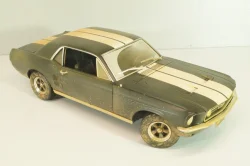 Ford Mustang 1967 from movie CREED II, black, 13626, Greenlight 1:18 Уценка!