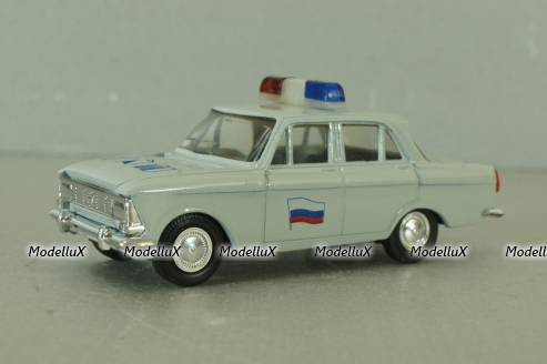 Москвич-412, ГАИ, Агат 1:43