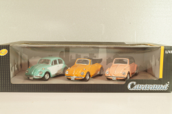 Volkswagen Beetle (Kafer)  Набор из 3шт, 35309, Cararama 1:43