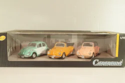 Volkswagen Beetle (Kafer)  Набор из 3шт, 35309, Cararama 1:43