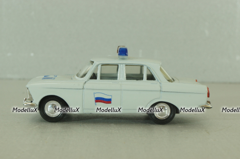 Москвич-412, ГАИ, Агат 1:43