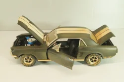 Ford Mustang 1967 from movie CREED II, black, 13626, Greenlight 1:18 Уценка!