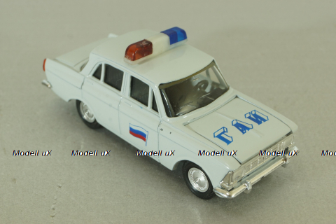 Москвич-412, ГАИ, Агат 1:43